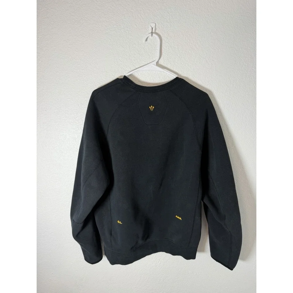 Nike Tech Fleece x NOCTA Drake Black Crew Sweatshirt Size L RARE FD8457-010